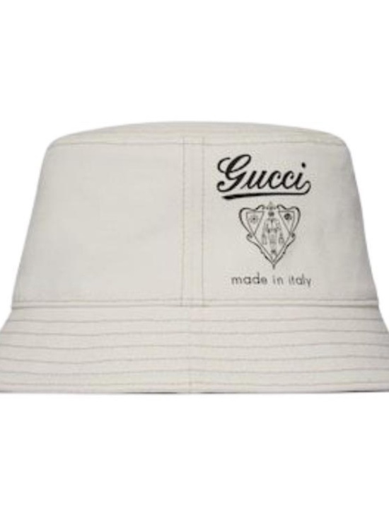 Gucci Coat of Arms Crest Bucket Hat Size M main image 6